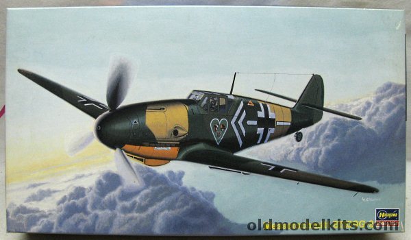 Hasegawa 1/48 Messerschmitt Bf-109 G-2 - Kdr. JG 54 Hannes Trautloft Summer '42 Russia / Kdr.II JG52 Steinhoff Sept '42 Russia / II JG 51 Anton Hafner Aug. '42 Russia / 8 JG52 Gunther Rall Sept '42 Russia / Kdr. III JG52 Rall Spring '43 Russia / Finnish Air Force LeLv3, J13 plastic model kit